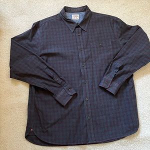 Jachs Long Sleeve Cotton Charcoal Shirt - XL